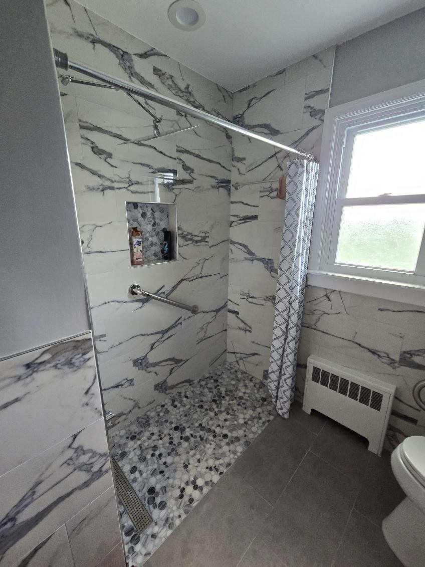 Another Handicap Bathroom Remodeling in Roosevelt, NY. (Long Island)