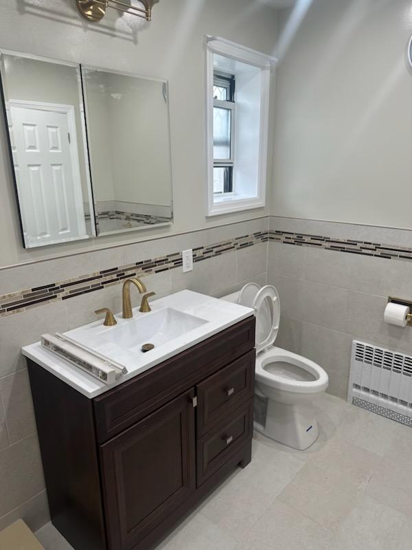 Bathroom and Powder room renovation in the Flatlands section of Brooklyn